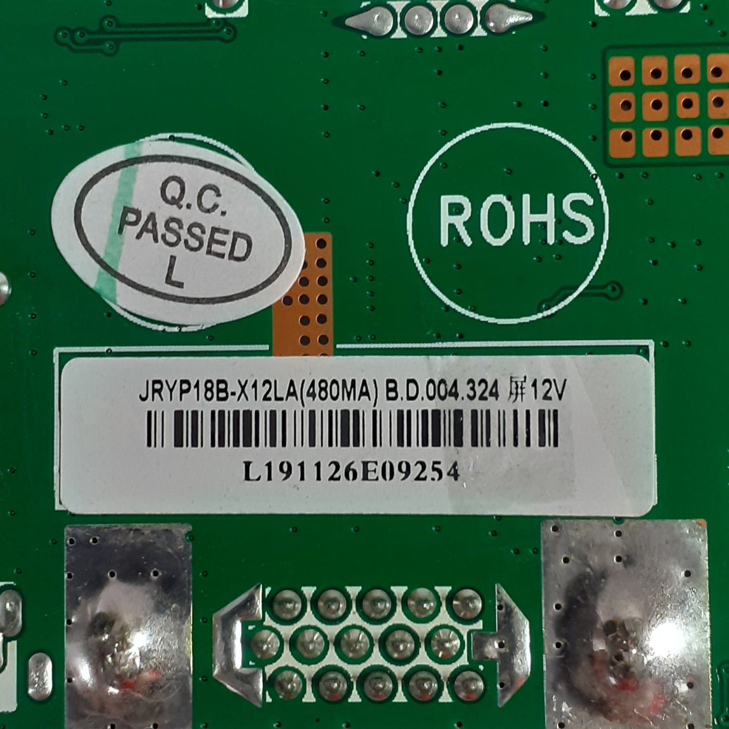 carte principale JRY-L58CDT9-GV2 pour moniteur SONGREN R270