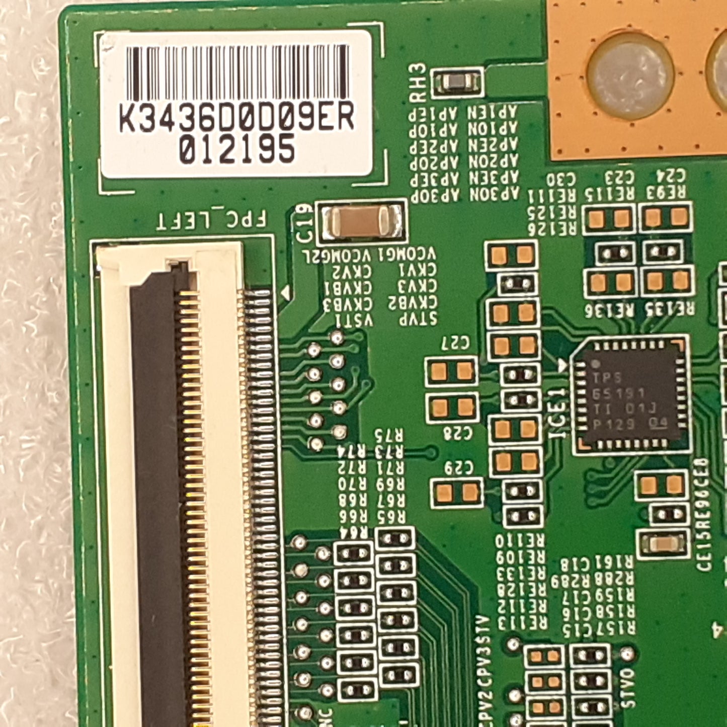 CARTE T-CON S120APM4C4LV0.4 pour Télé SAMSUNG  UE46C6000
