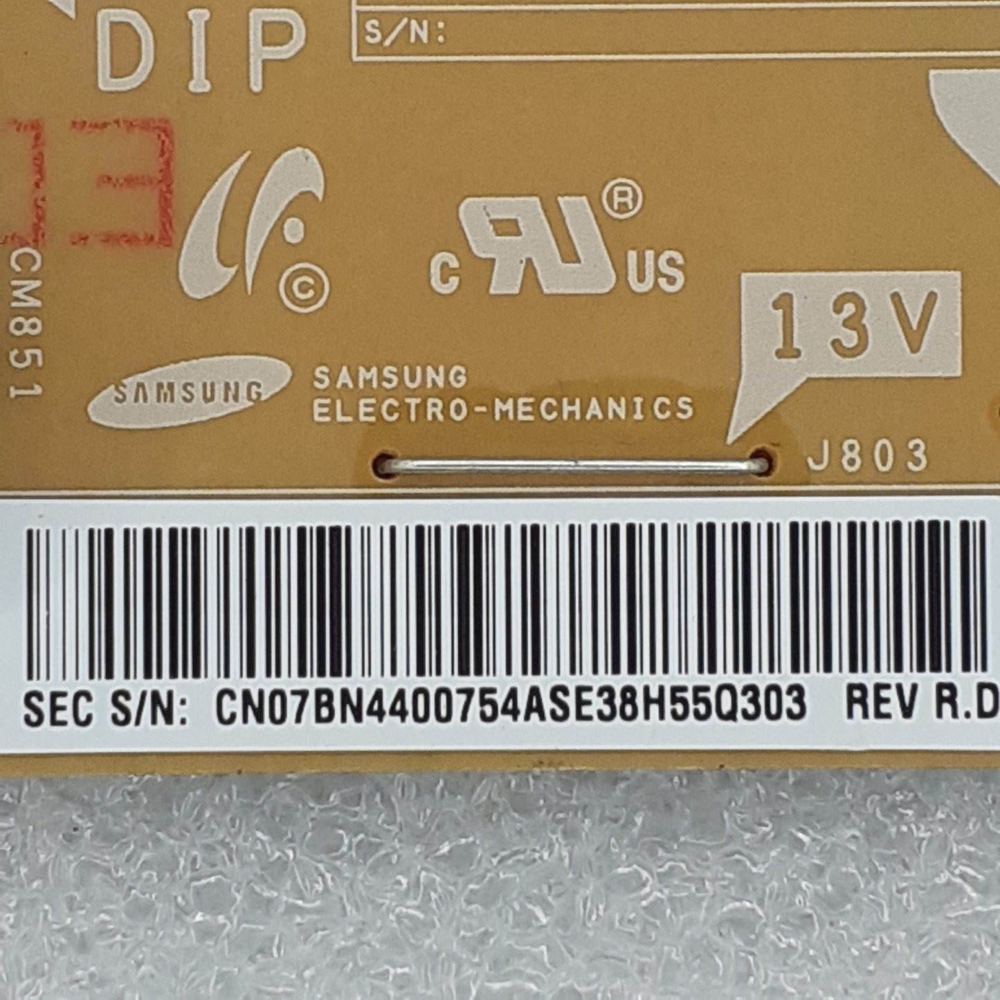 CARTE D'ALIMENTATION BN44-00754A pour Télé SAMSUNG UE40H4200A