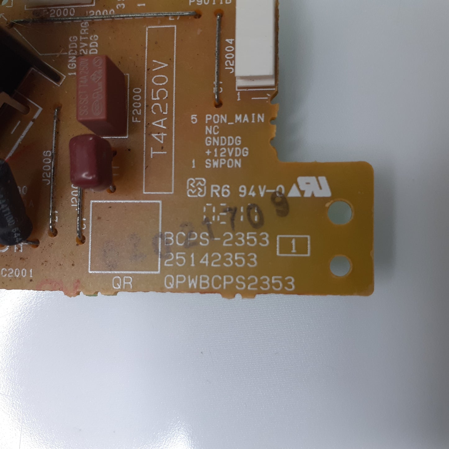 CARTE D'ALIMENTATION QPWBCPS2351 & QPWBCPS2352 / BCPS-2352 pour ampli ONKYO TX-NR474