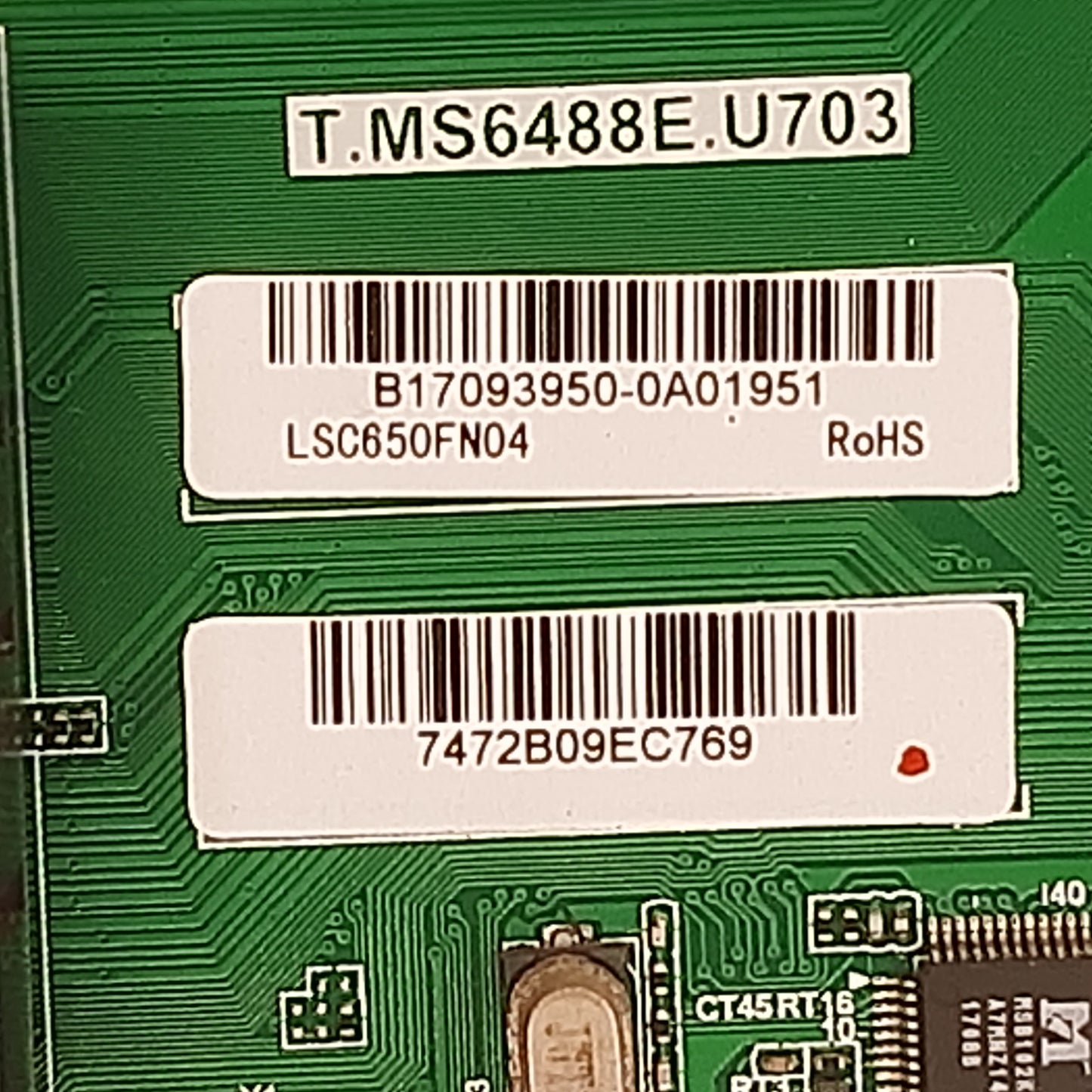 CARTE PRINCIPALE LSC650FN04 pour Télé SHARP LC-65CUG8052E