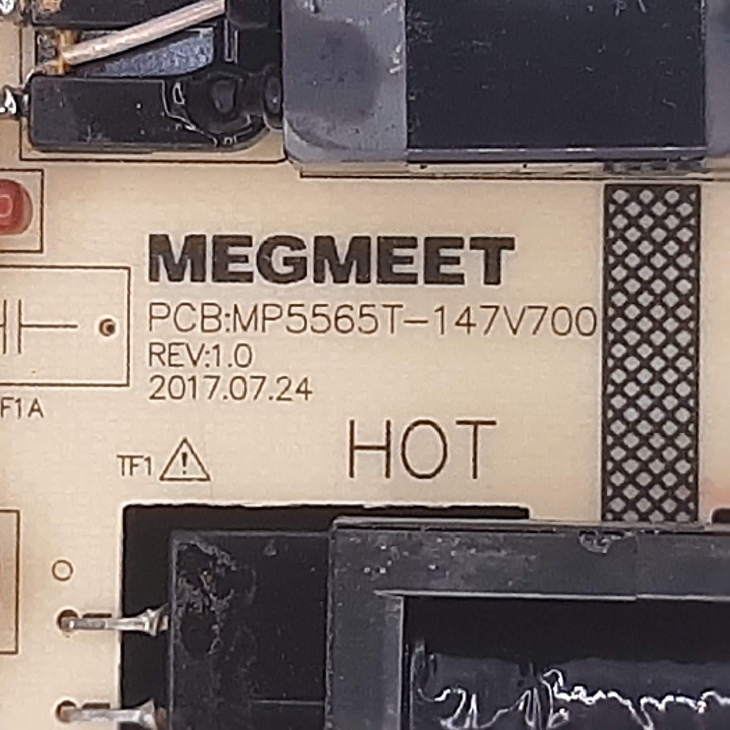 CARTE D'ALIMENTATION MEGMEET MP5565T-175V600A pour Télé SMART TECH SMT55F30UC2M1B1