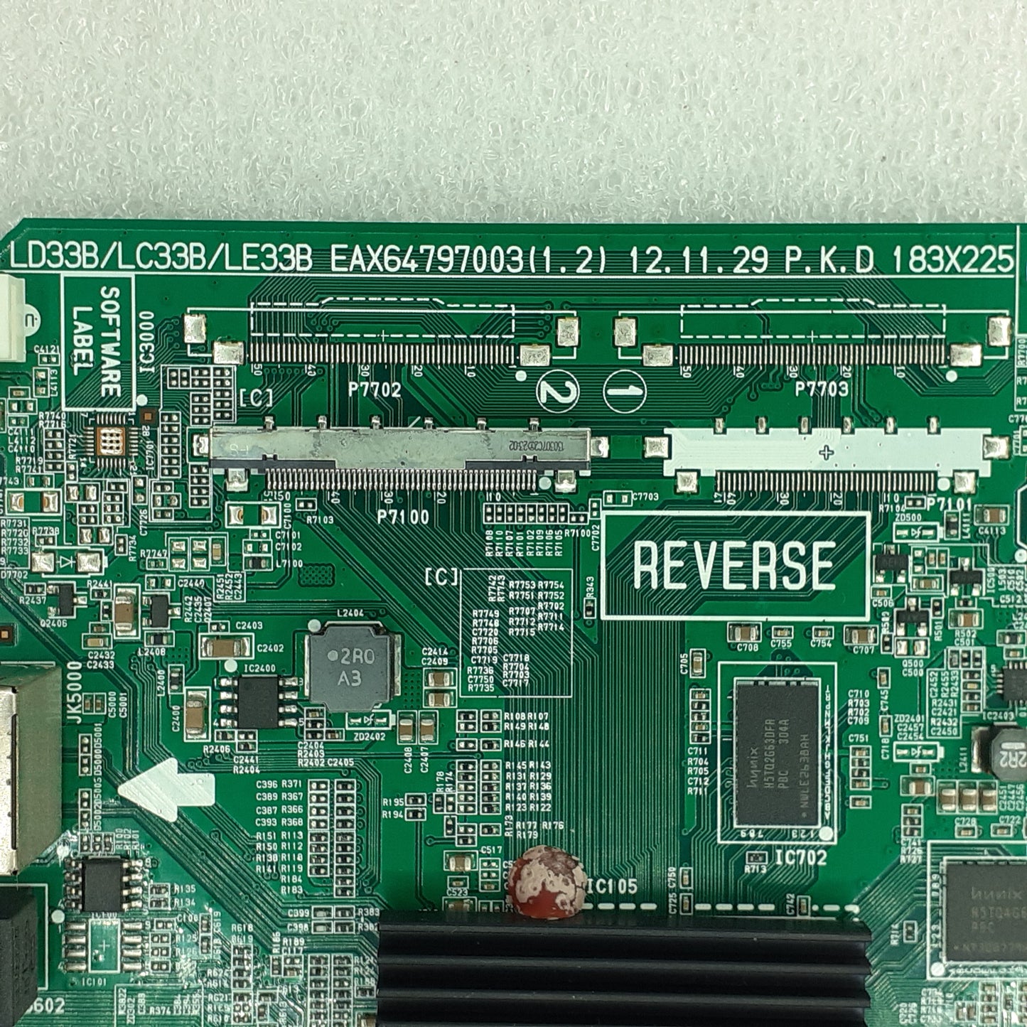 CARTE PRINCIPALE EBT62297950 pour Télé LG 55LA620S
