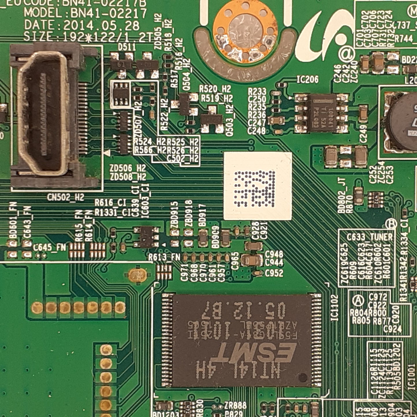 CARTE PRINCIPALE BN94-07155K pour Télé SAMSUNG UE48H5003AWXZF
