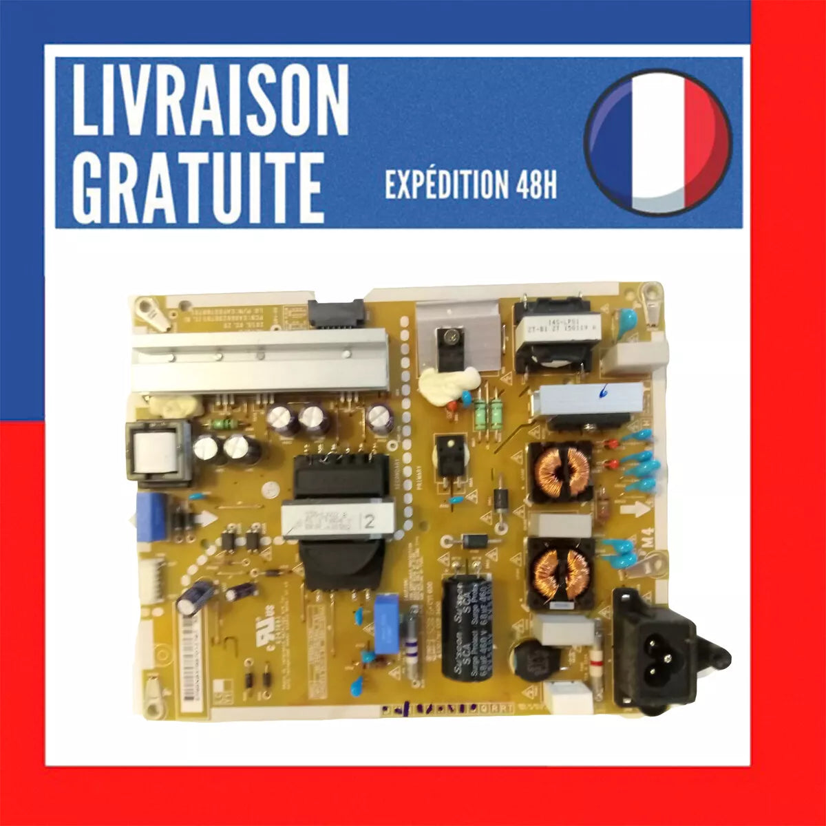 Carte d'alimentation EAX66230701[1.6] (1.8) EAY63768701 pour télé LG 49LF