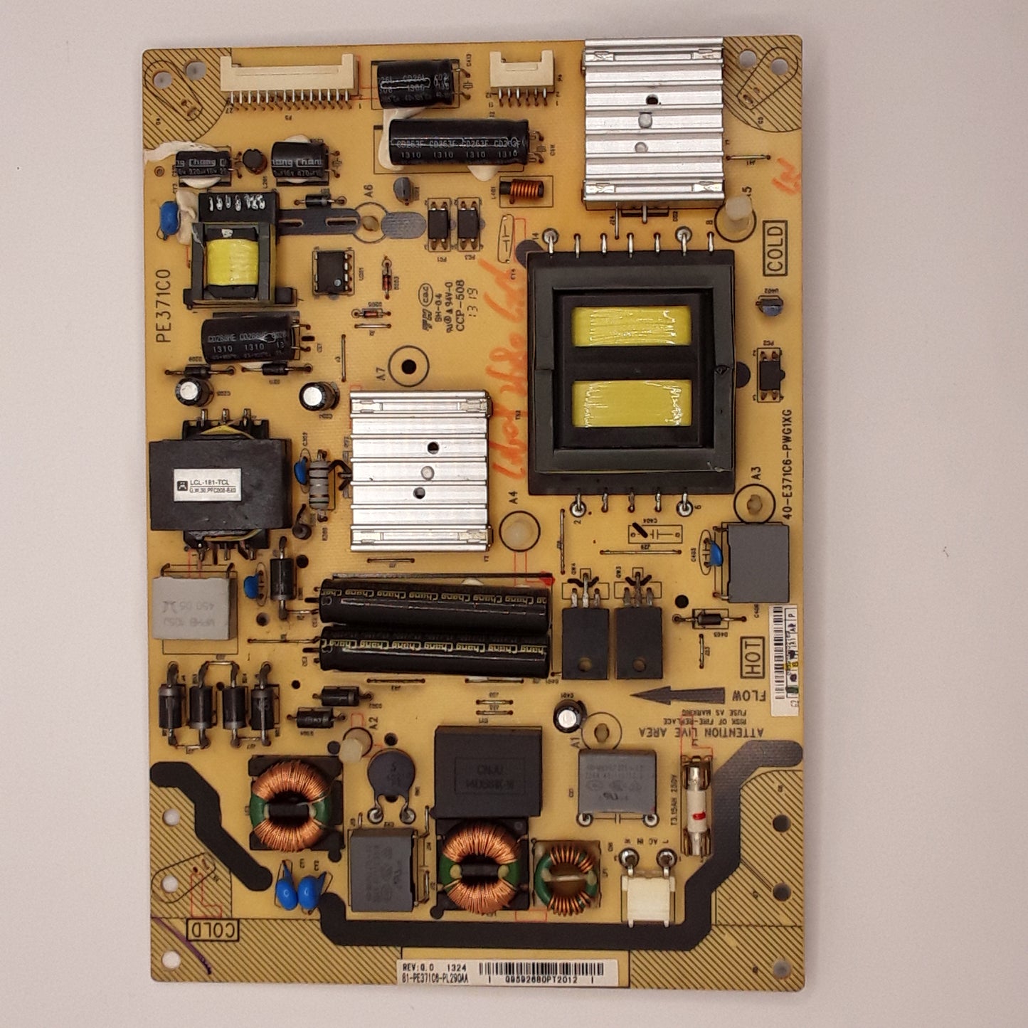 Carte d'alimentation 81-PE371C6-PL290AA pour Télé THOMSON